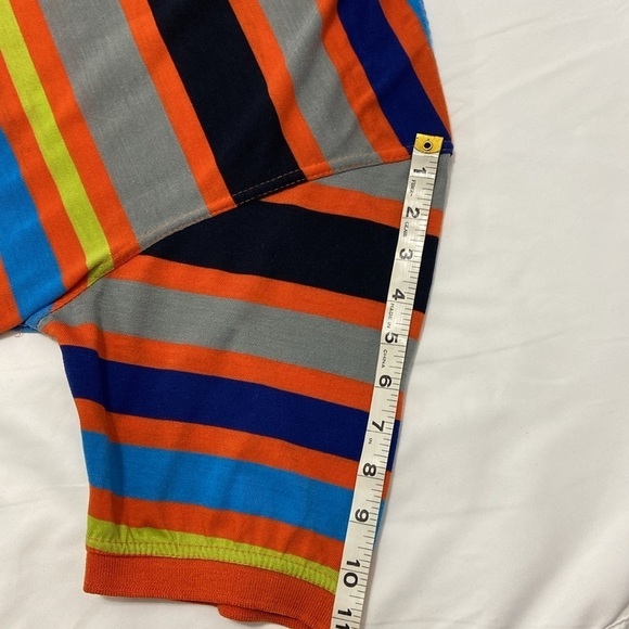 TRUE ROCK,MEN,MULTI-COLOR,STRIPE, SHORT SLEEVE T-SHIRT.SIZE-XXL. - Picture 9 of 12